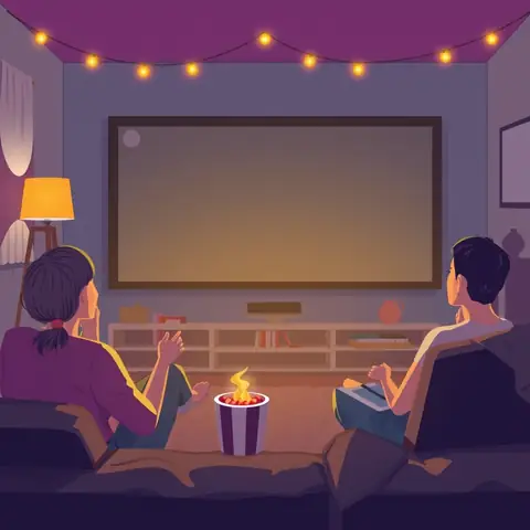 Pregnancy Movie Night: Snacks and Setup on a Budget