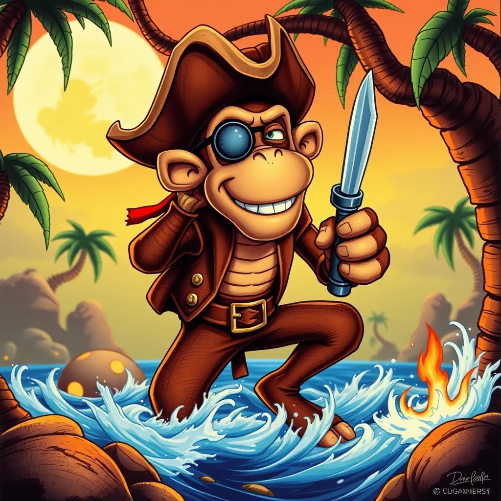 Mystery and Mayhem: Delve into 'The Secret of Monkey Island' (1990)