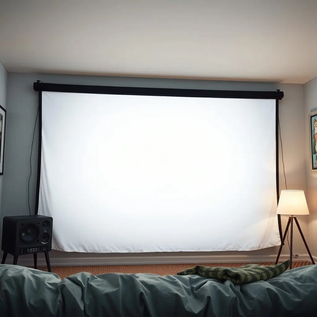 DIY Projector Screen Hack